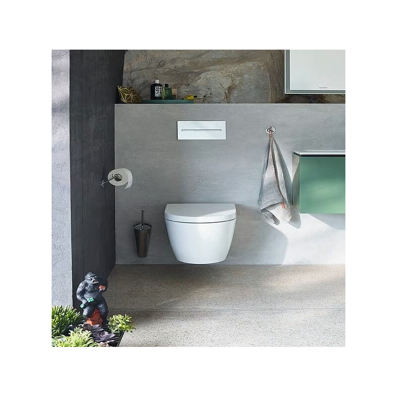 Miska WC Rimless 48 Me By Starck 36,5x48 Z Deską Wolnoopadającą 45300900A1 Duravit