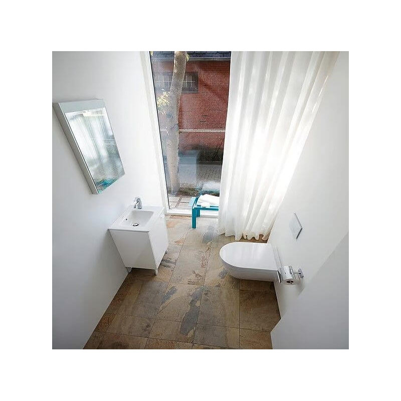 Miska WC Rimless 48 Me By Starck 36,5x48 Z Deską Wolnoopadającą 45300900A1 Duravit