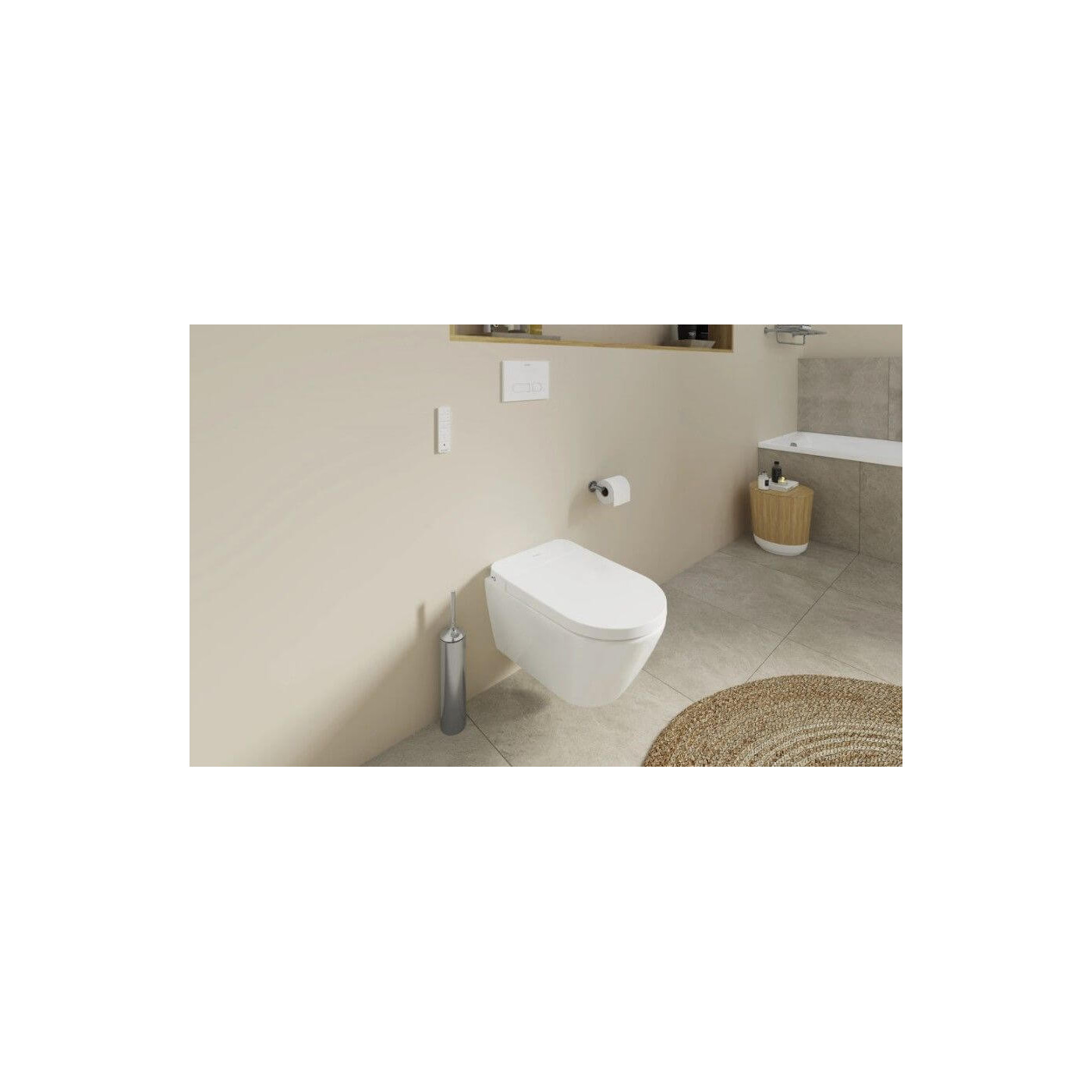 Miska WC D-Neo Compact 58x37,5 Z Deską Myjącą 654000012004300 Duravit