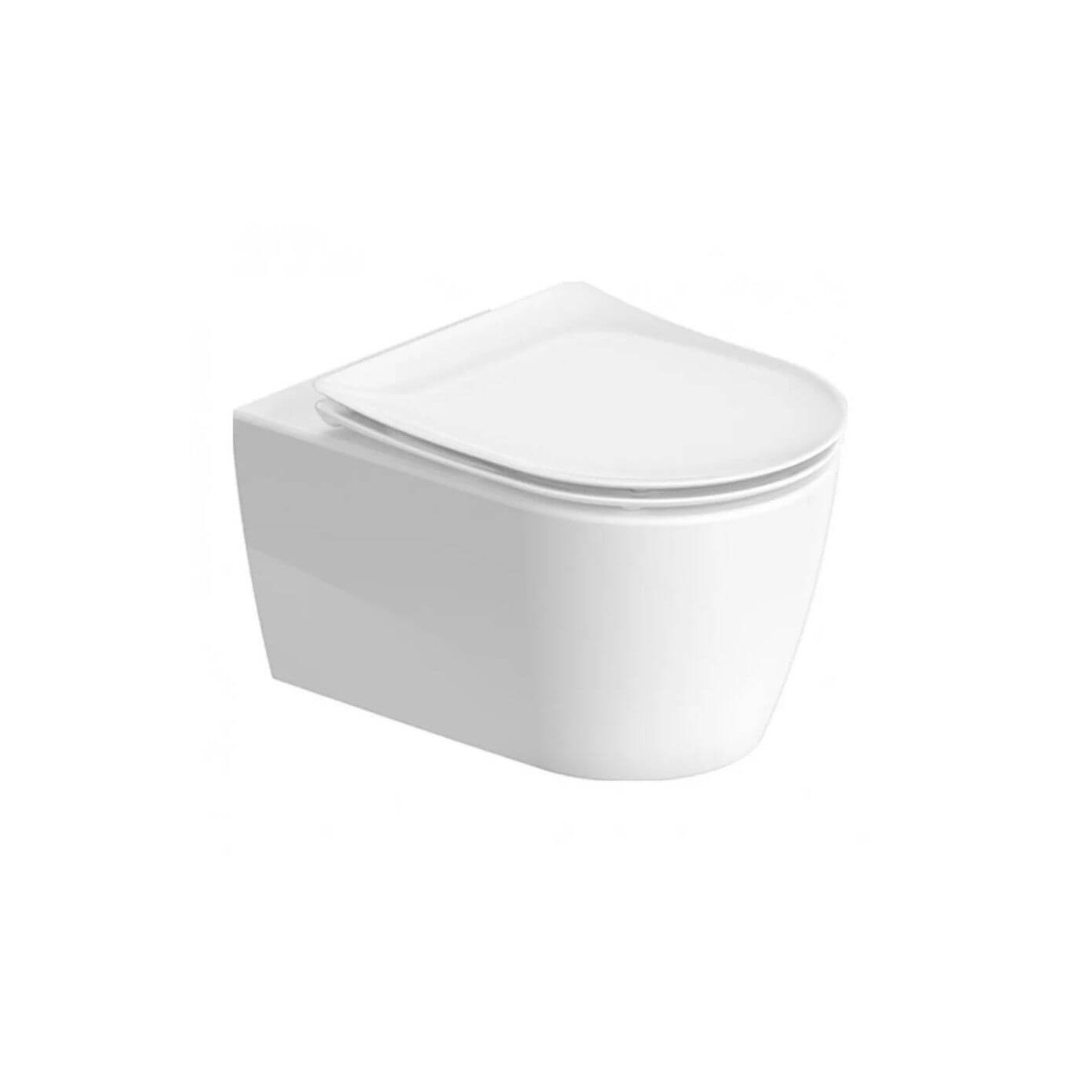 Miska WC Rimless Soleil By Starck 54x37 Z Deską Wolnoopadającą 45910920A1 Duravit