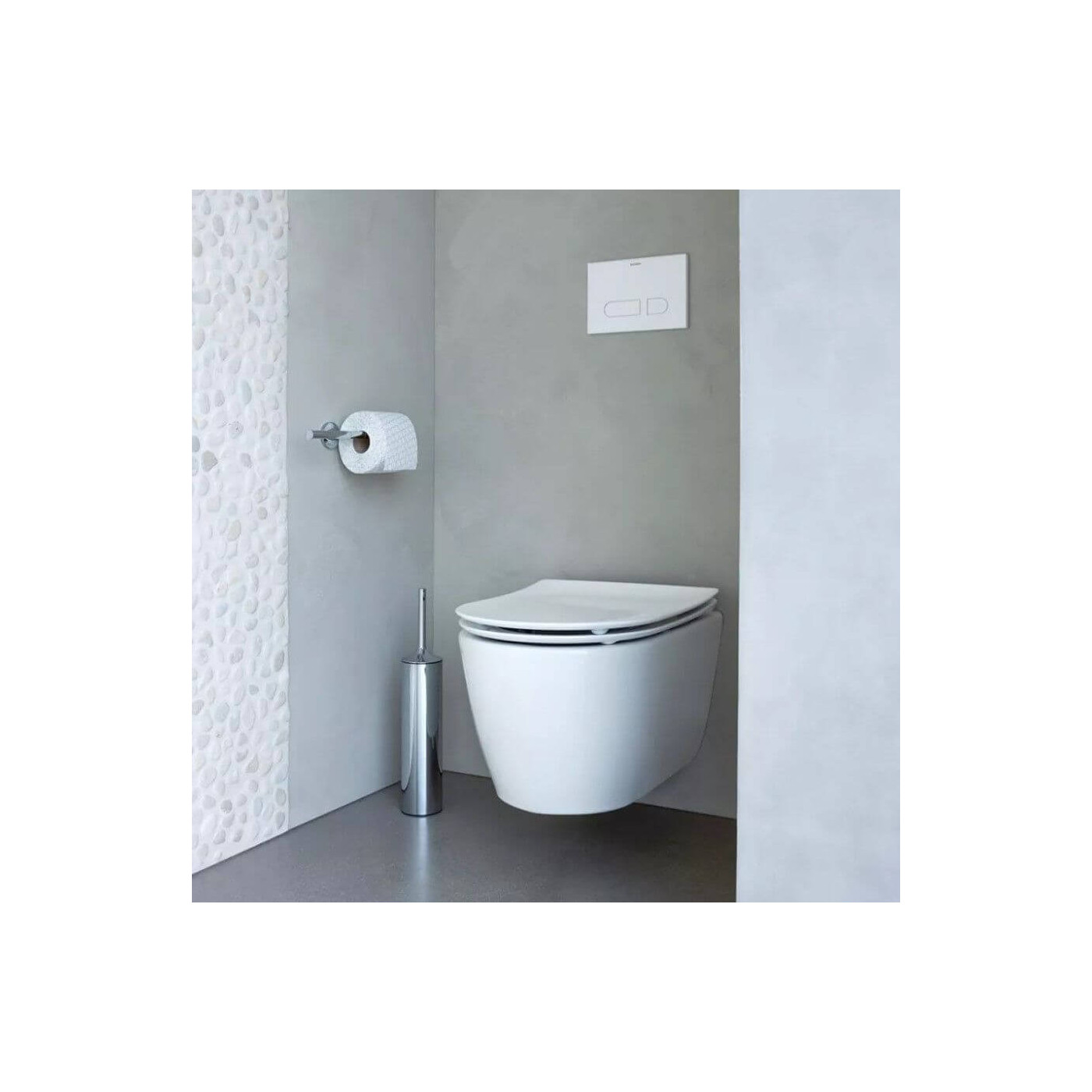 Miska WC Rimless Soleil By Starck 54x37 Z Deską Wolnoopadającą 45910920A1 Duravit
