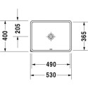 Umywalka Podblatowa Starck 3 49x36,5 0305490000 Duravit