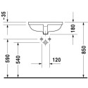 Umywalka Podblatowa Starck 3 49x36,5 0305490000 Duravit