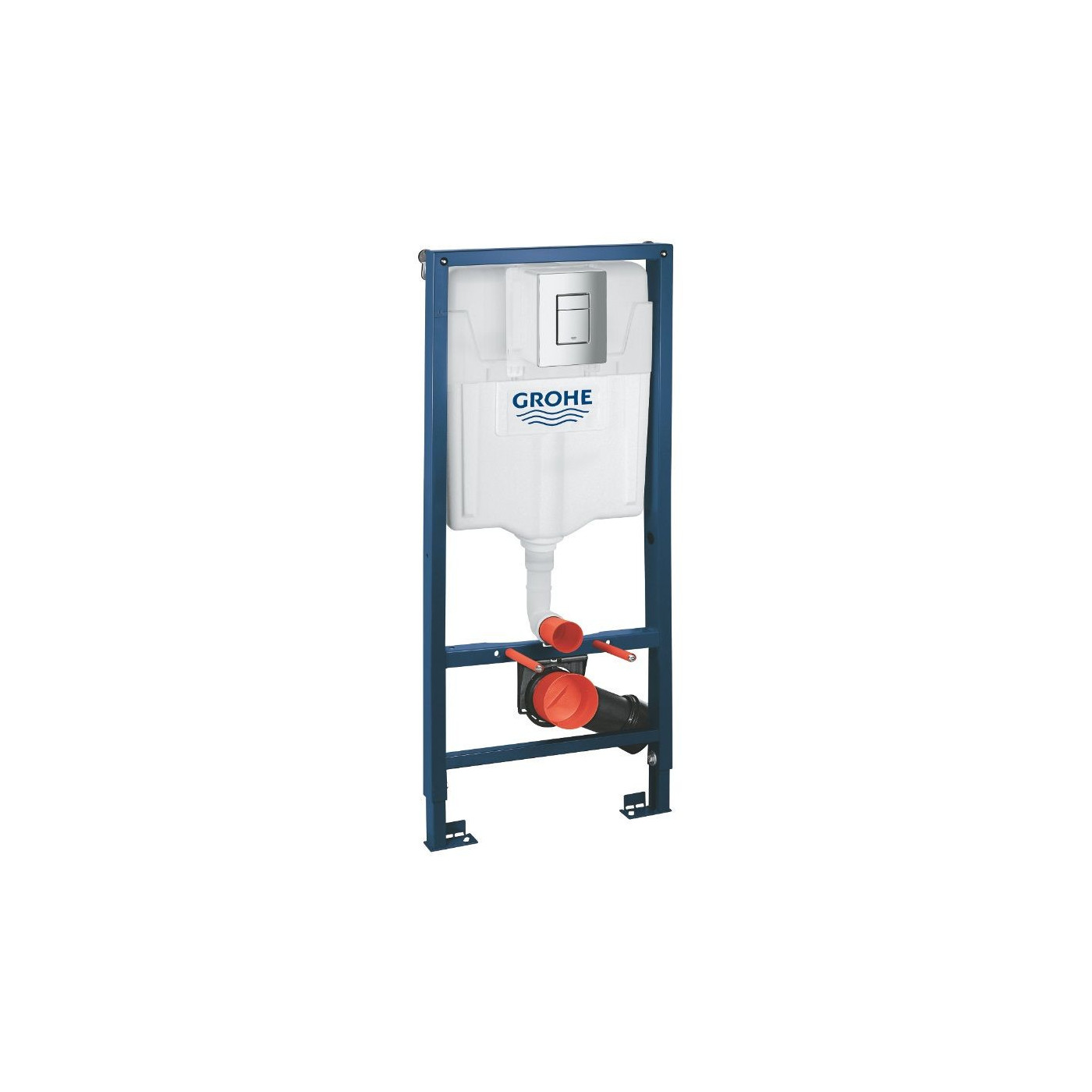 Zestaw Instalacyjny 3w1 Stelaż Do WC+Wsporniki+Przycisk Chrom 38811000 Grohe