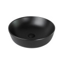 Umywalka Nablatowa Lusana 42x42x14 Black Matt 2150214214BM Bevisa