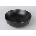Umywalka Nablatowa Lusana 42x42x14 Black Matt 2150214214BM Bevisa