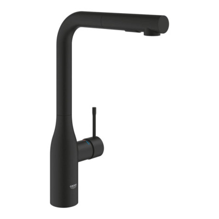 Jednouchwytowa Bateria Zlewozmywakowa Essence Phantom Black 30504KF0 Grohe