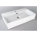 Umywalka Nablatowa Tirano 60x35,5x13 Biały 2750226036 Bevisa