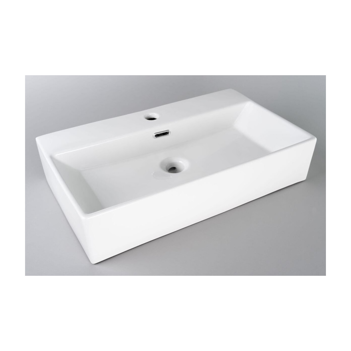 Umywalka Nablatowa Tirano 60x35,5x13 Biały 2750226036 Bevisa