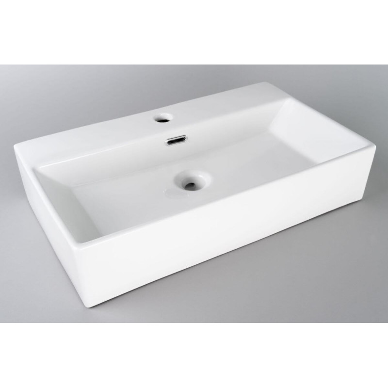 Umywalka Nablatowa Tirano 60x35,5x13 Biały 2750226036 Bevisa