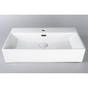 Umywalka Nablatowa Tirano 60x35,5x13 Biały 2750226036 Bevisa