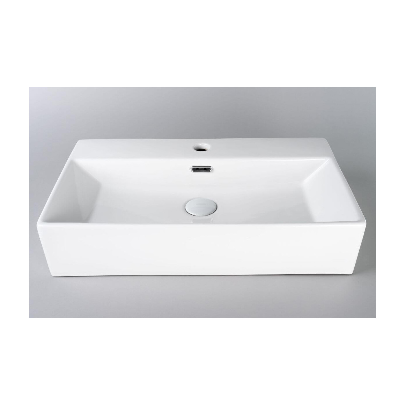 Umywalka Nablatowa Tirano 60x35,5x13 Biały 2750226036 Bevisa
