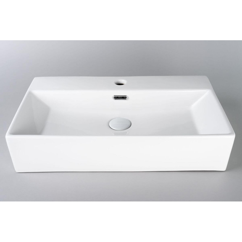 Umywalka Nablatowa Tirano 60x35,5x13 Biały 2750226036 Bevisa
