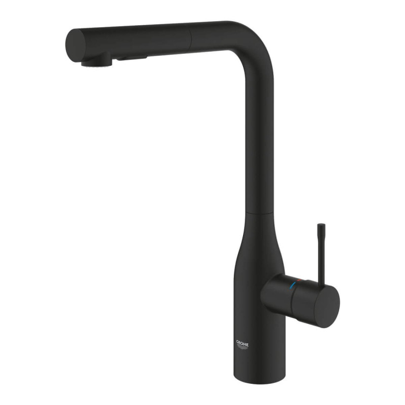 Jednouchwytowa Bateria Zlewozmywakowa Essence Phantom Black 30504KF0 Grohe