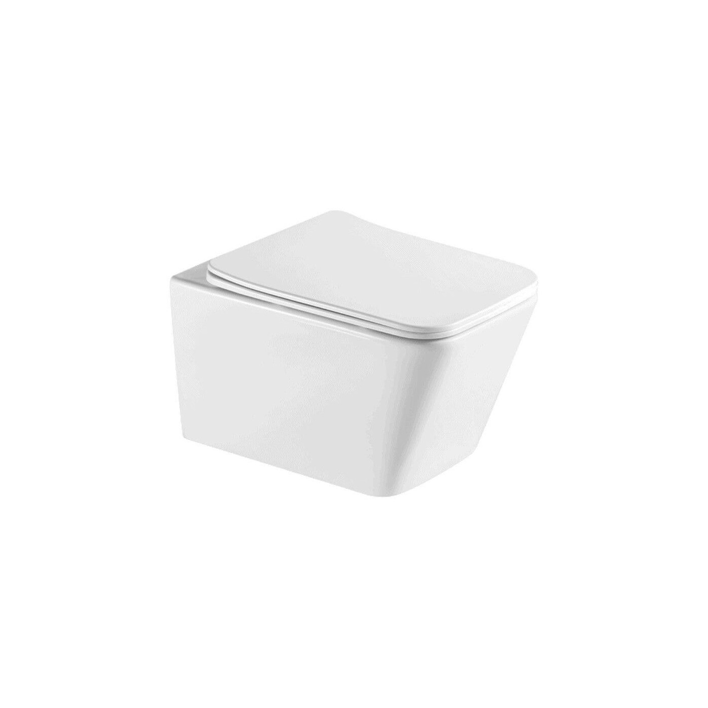 Zestaw WC Tavi Square 51,5x36x35 Biały 1750152SQ Bevisa