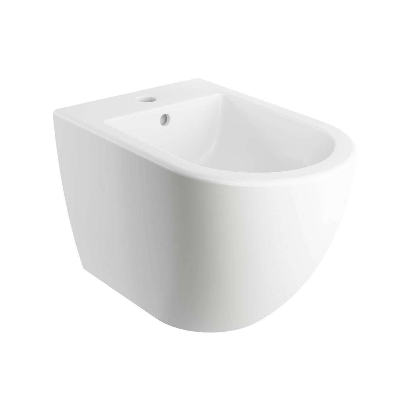 Bidet Wiszący Ottawa Biały Mat 54x36,5 cm OTTAWACMBIBM Omnires