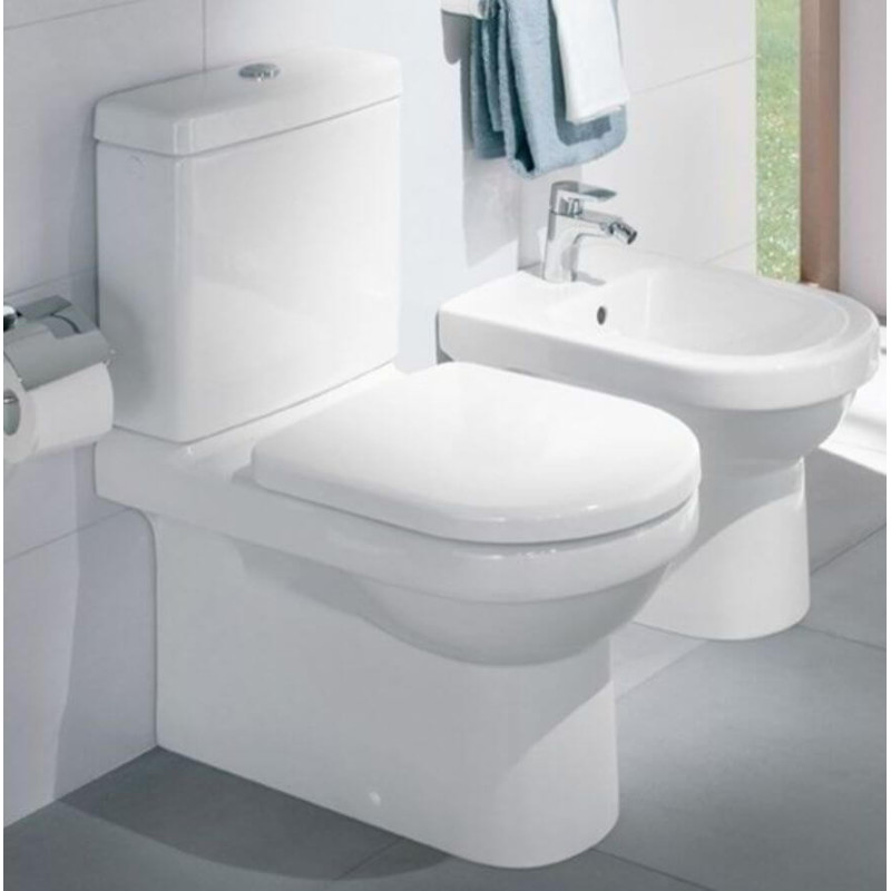 Deska WC Wolnoopadająca Architectura Weiss Alpin 98M9C101 Villeroy&Boch