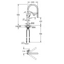 Jednouchwytowa Bateria Zlewozmywakowa Essence Phantom Black 30503KF0 Grohe