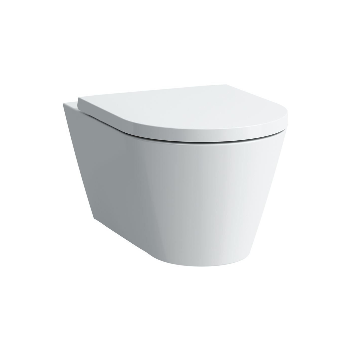 Miska WC Podwieszana Rimless Z Powłoką LCC 545x370 mm Kartell Biały H8203374000001 Laufen