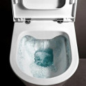 Miska WC Podwieszana Rimless Z Powłoką LCC 545x370 mm Kartell Biały H8203374000001 Laufen