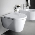 Miska WC Podwieszana Rimless Z Powłoką LCC 545x370 mm Kartell Biały H8203374000001 Laufen