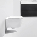 Miska WC Podwieszana Rimless Z Powłoką LCC 545x370 mm Kartell Biały H8203374000001 Laufen