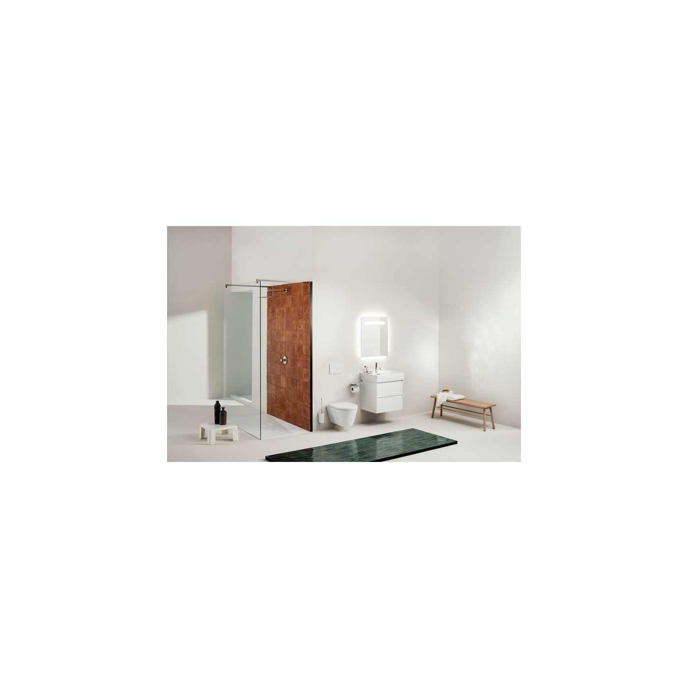 Miska WC Podwieszana Rimless Z Powłoką LCC 545x370 mm Kartell Biały H8203374000001 Laufen