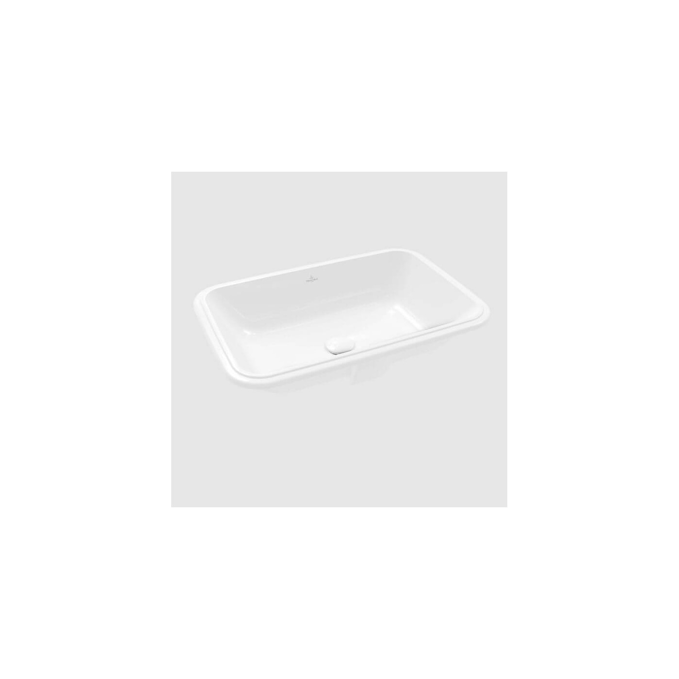 Umywalka Podblatowa Architectura Z Przelewem Z Powłoką CeramicPlus Weiss Alpin 5A7760R1 Villeroy&Boch