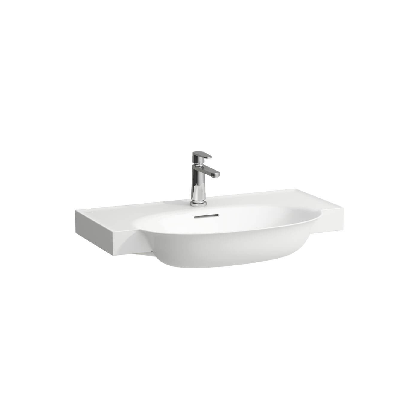 Umywalka Wisząca Z Otworem Na Baterię The New Classic 80x48 Biały H8138554001041 Laufen