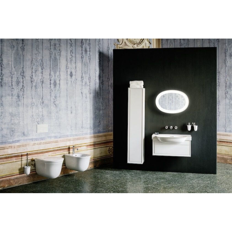 Umywalka Wisząca Z Otworem Na Baterię The New Classic 80x48 Biały H8138554001041 Laufen