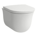 Miska WC Podwieszana Rimless Z Powłoką LCC 530x370 mm The New Classic Biały H8208514000001 Laufen