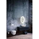 Miska WC Podwieszana Rimless Z Powłoką LCC 530x370 mm The New Classic Biały H8208514000001 Laufen