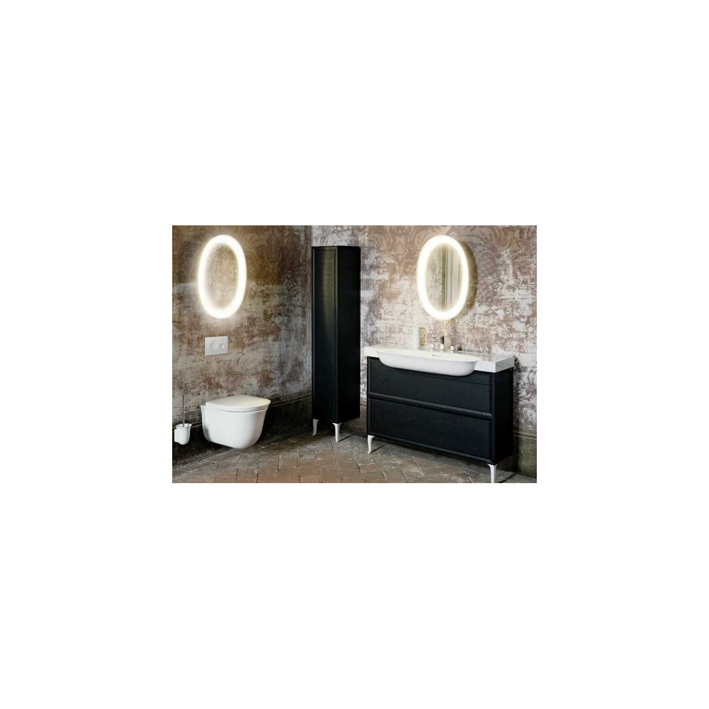 Miska WC Podwieszana Rimless Z Powłoką LCC 530x370 mm The New Classic Biały H8208514000001 Laufen