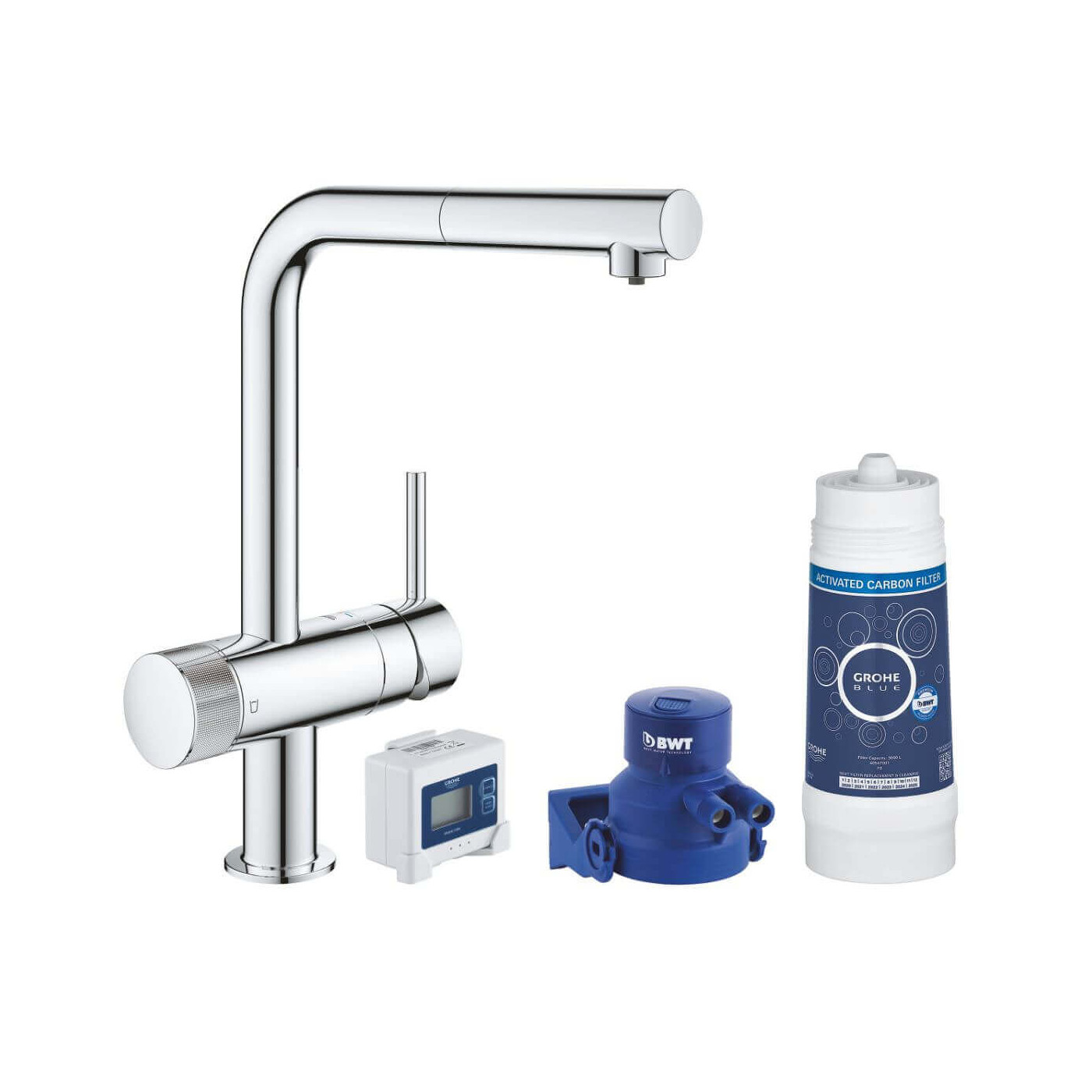 Zestaw Startowy Grohe Blue Pure Minta Z Baterią Filtrującą 30591000 Grohe