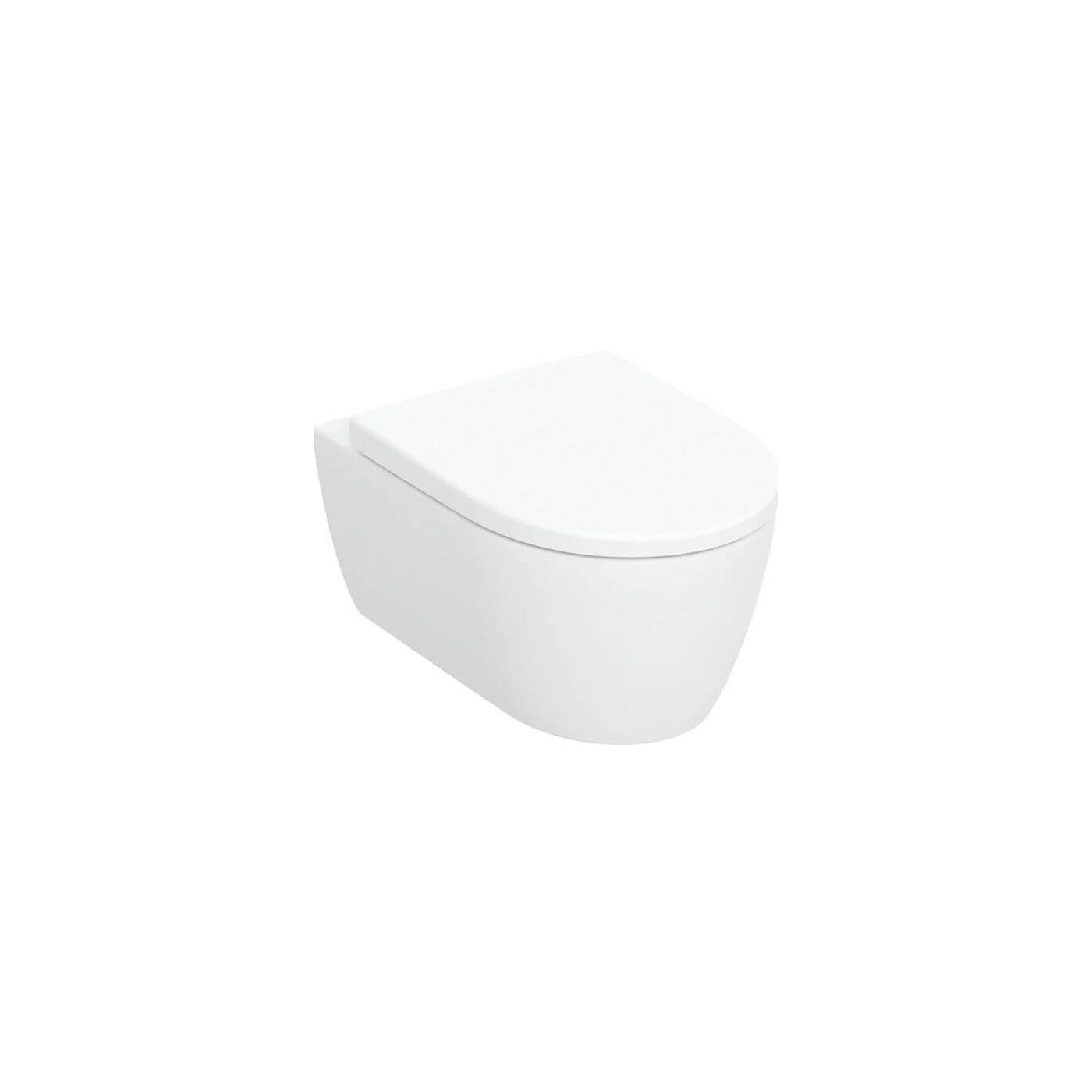 Miska WC Wisząca Rimfree iCon Z Deską Sedesową KeraTect 53x35,5 501.664.00.8 Geberit
