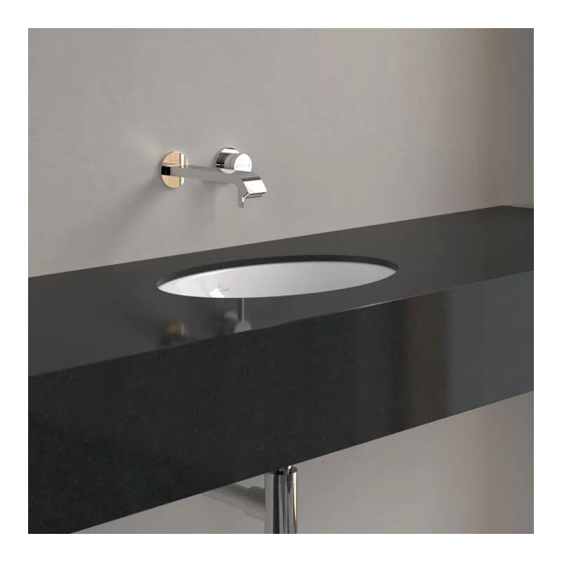 Umywalka Podblatowa Loop & Friends Z Przelewem Weiss Alpin 4A530001 Villeroy&Boch