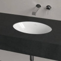 Umywalka Podblatowa Loop & Friends Z Przelewem Weiss Alpin 4A530001 Villeroy&Boch