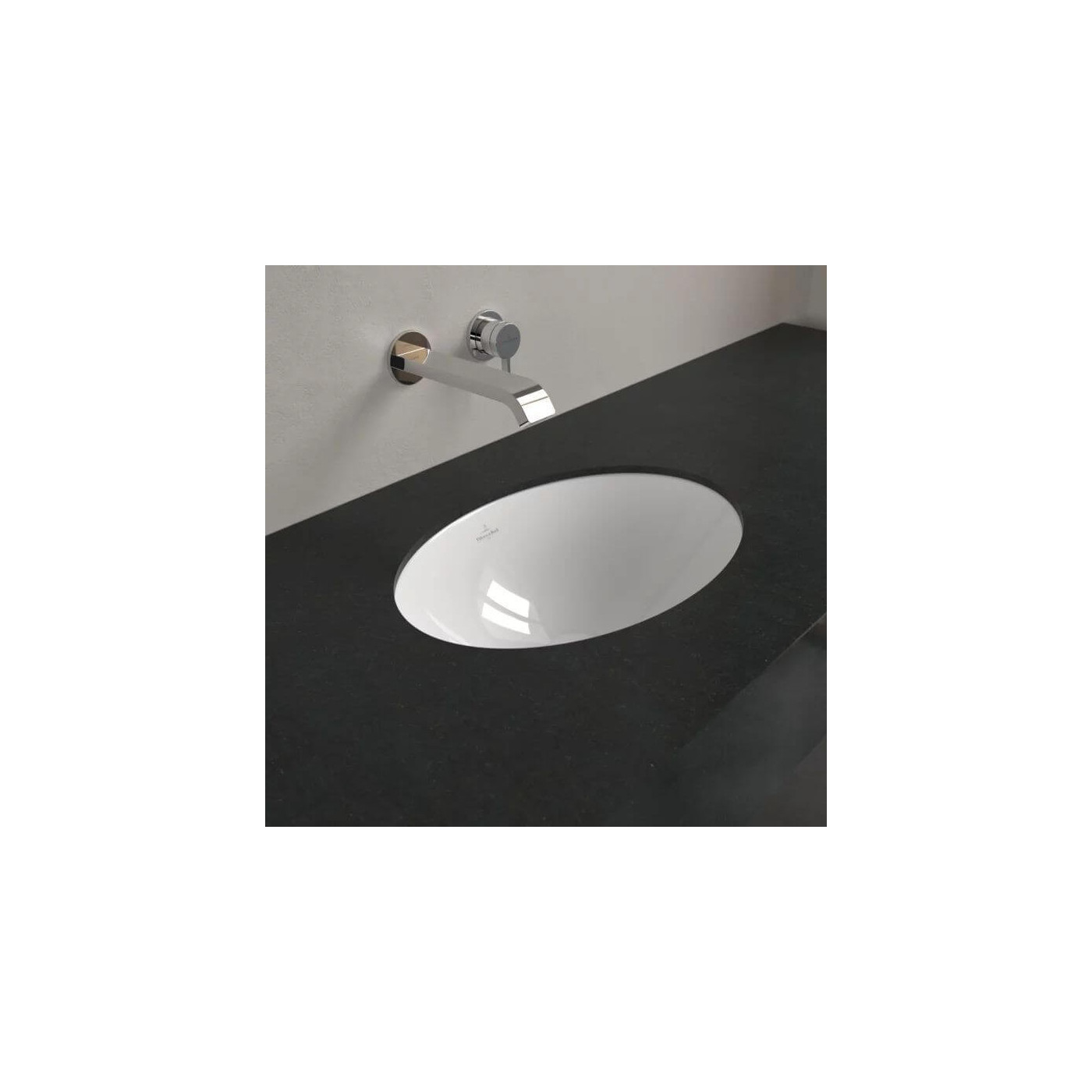 Umywalka Podblatowa Loop & Friends Z Przelewem Weiss Alpin 4A530001 Villeroy&Boch