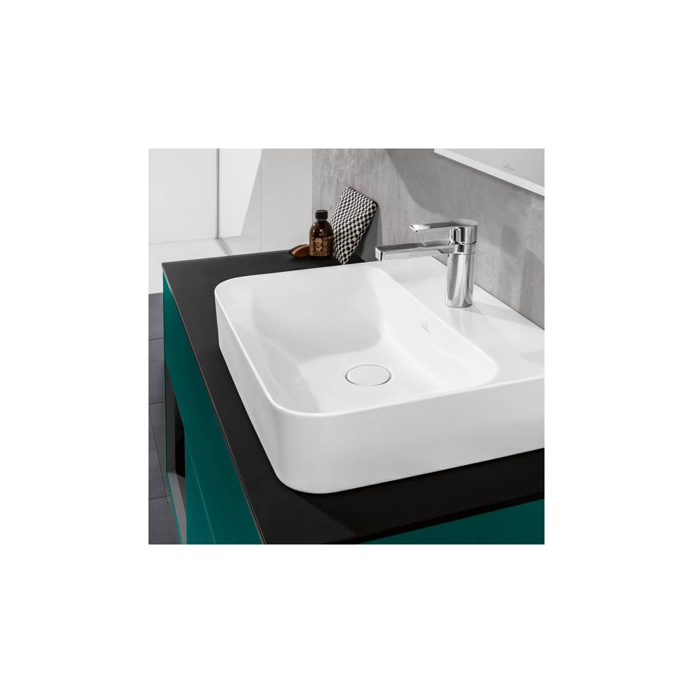Umywalka Wisząca Finion Z Powłoką CeramicPlus Alpin Weiss 60x47 416861R1 Villeroy&Boch