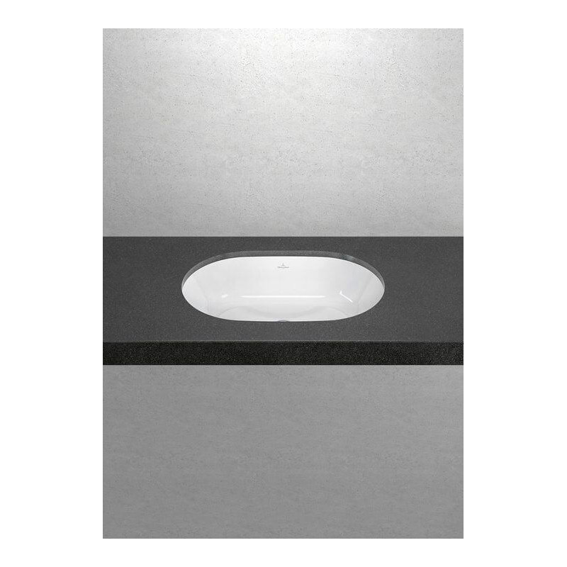 Umywalka Podblatowa Architectura Weiss Alpin 57x37,5x17,5 5A7661R1 Villeroy&Boch