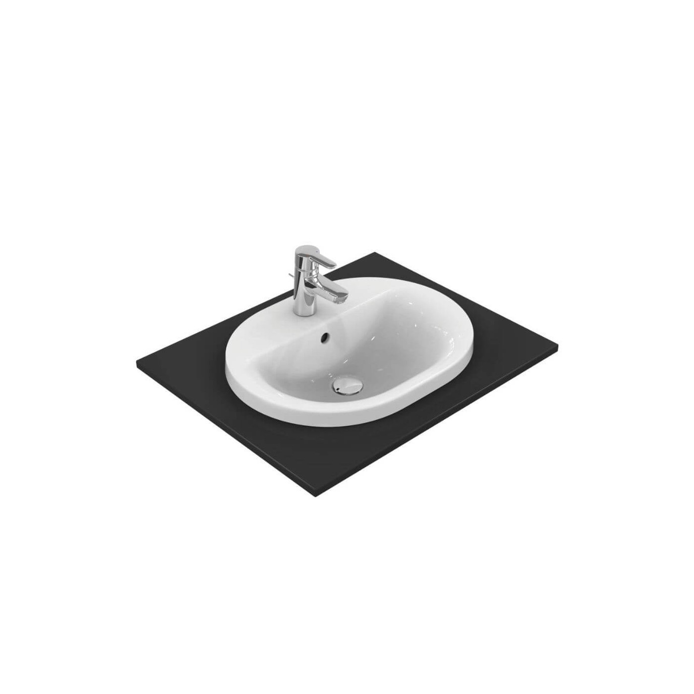 Umywalka Wpuszczana W Blat Connect 55x43 Biały E503901 Ideal Standard