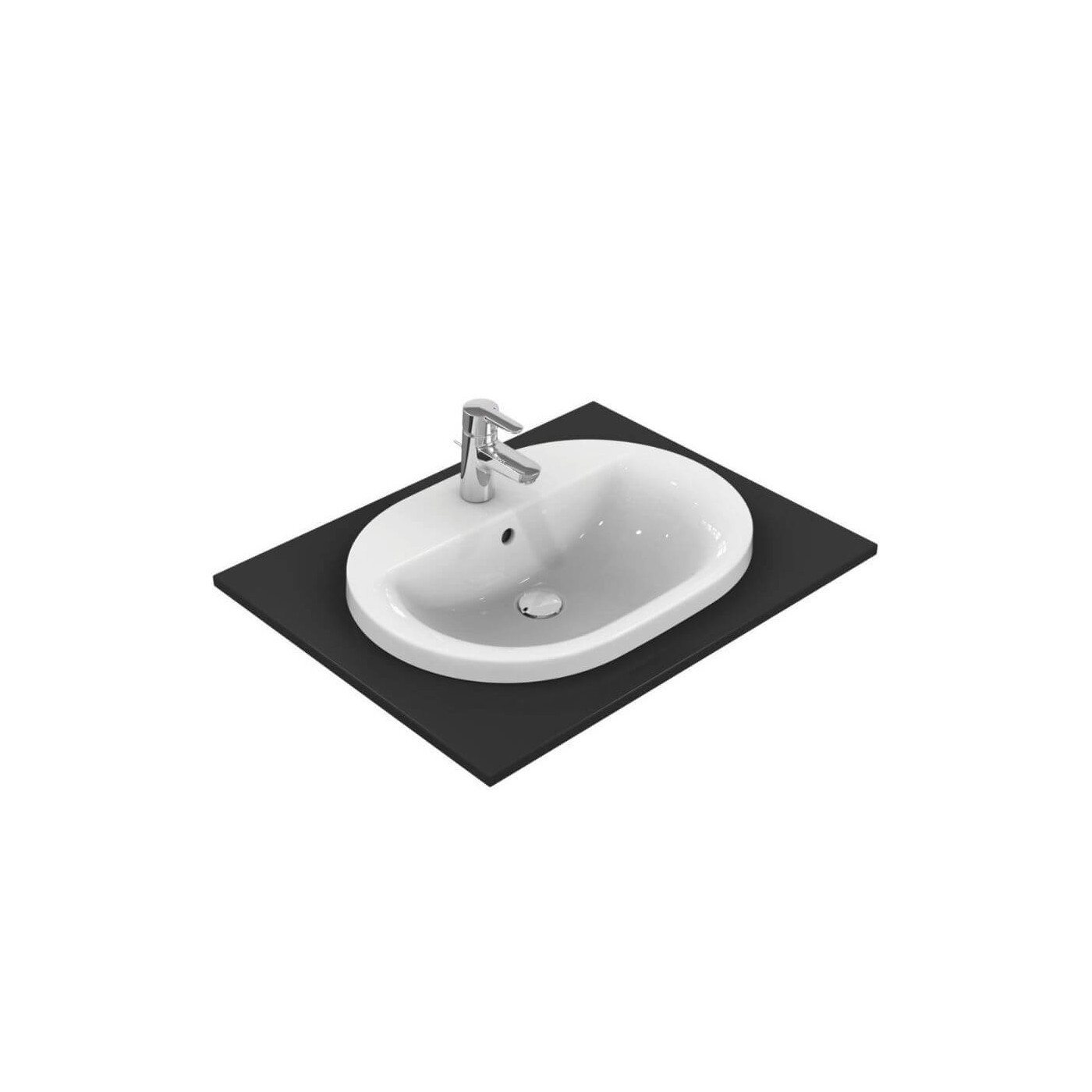 Umywalka Wpuszczana W Blat Connect 62x46 Biały E504001 Ideal Standard