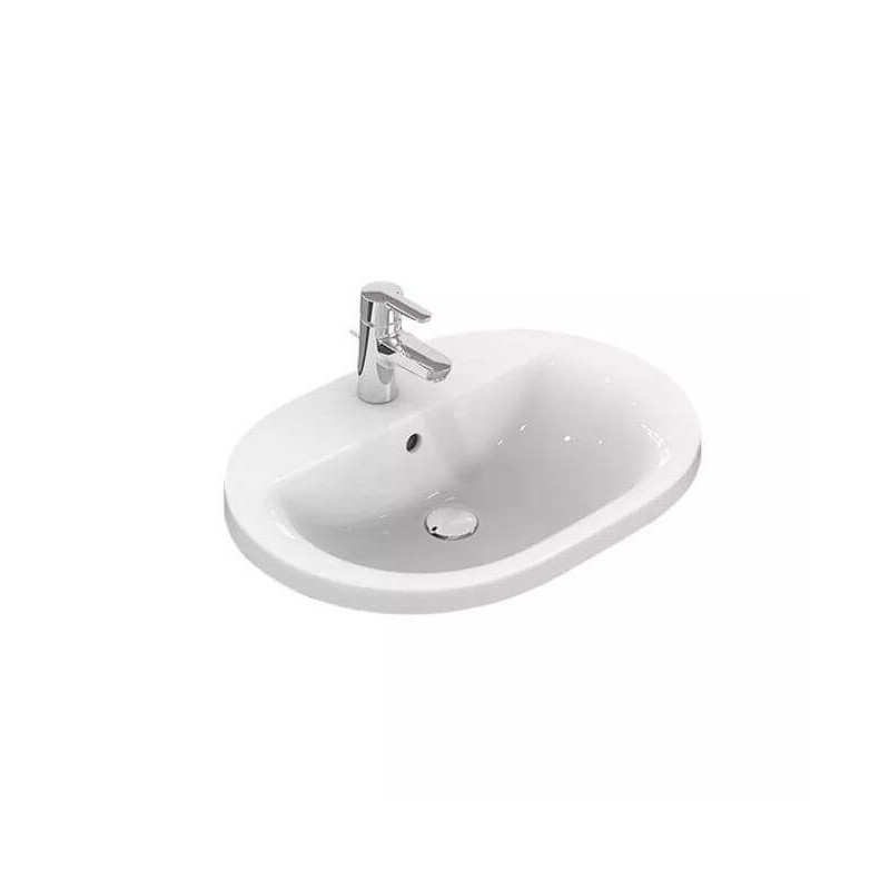 Umywalka Wpuszczana W Blat Connect 62x46 Biały E504001 Ideal Standard