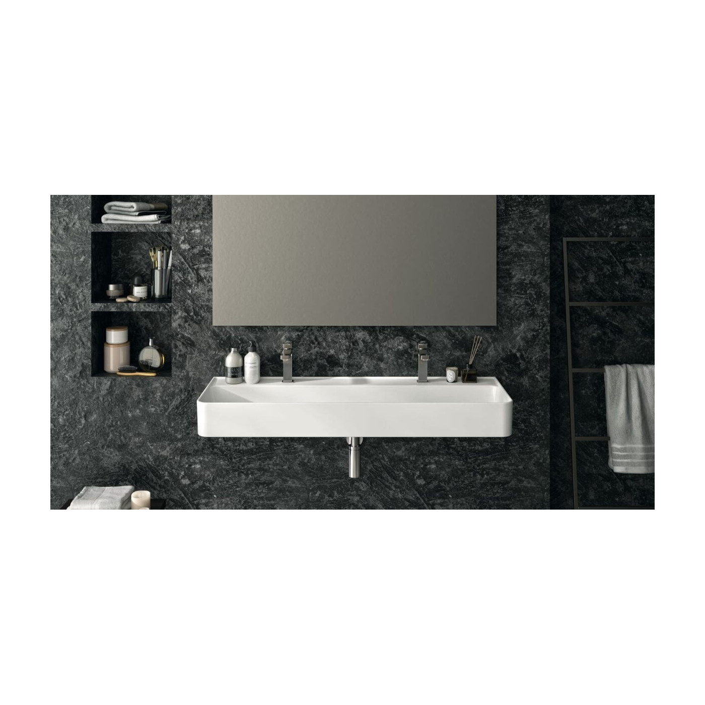 Umywalka Ścienna Strada II 120x43 Biały T364801 Ideal Standard
