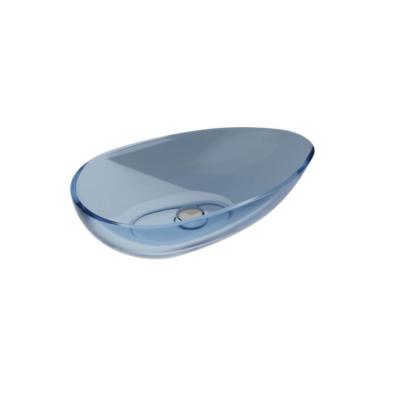 Umywalka Nablatowa Neya 60x35x15 Blue Wave UMN-60-BWW Besco