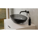 Umywalka Nablatowa Neya 60x35x15 Carbon Grey UMN-60-CGB Besco