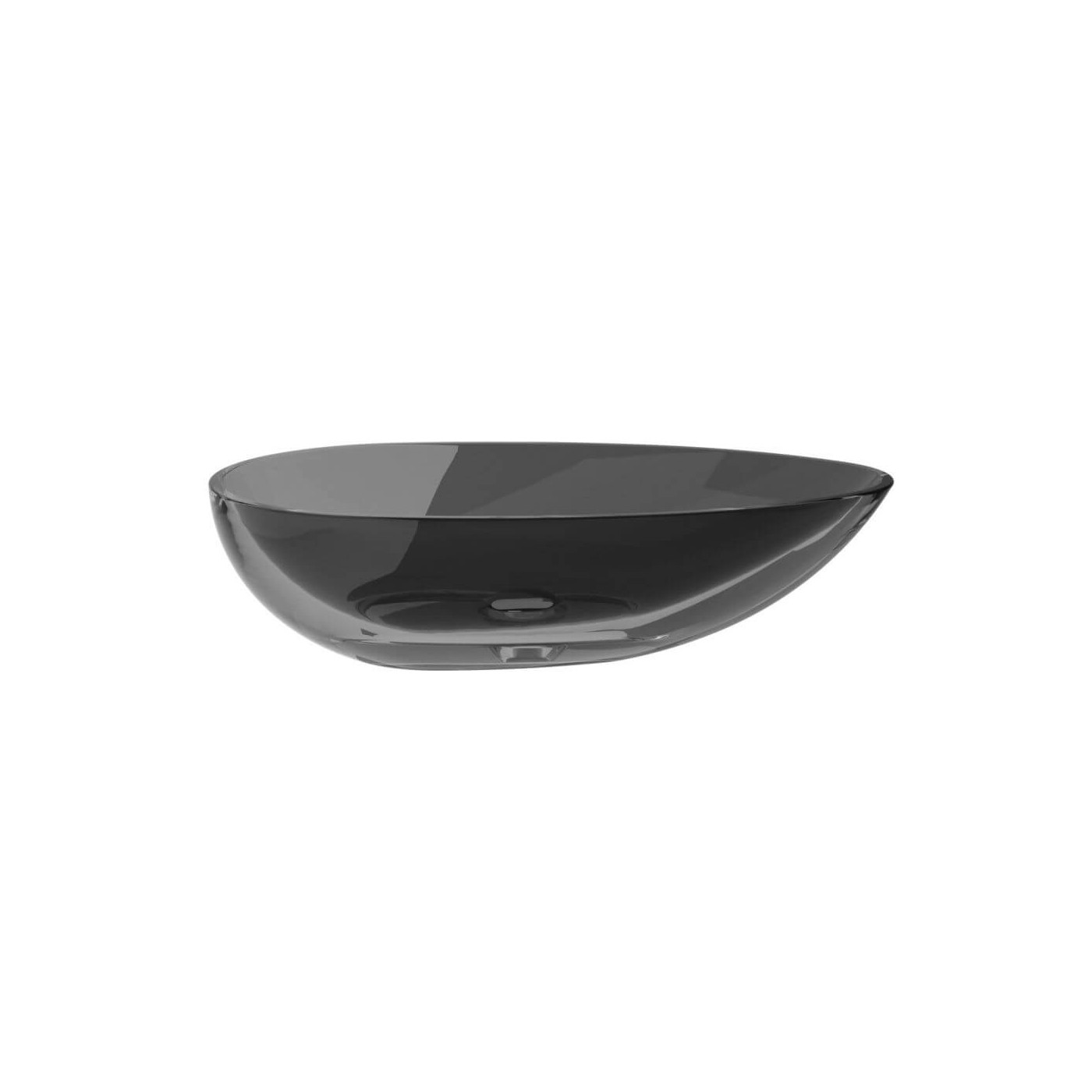 Umywalka Nablatowa Neya 60x35x15 Carbon Grey UMN-60-CGW Besco