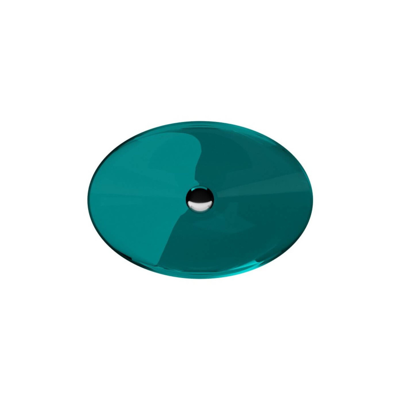 Umywalka Nablatowa Anya 50x35x15 Ocean Breeze UMA-50-OBW Besco