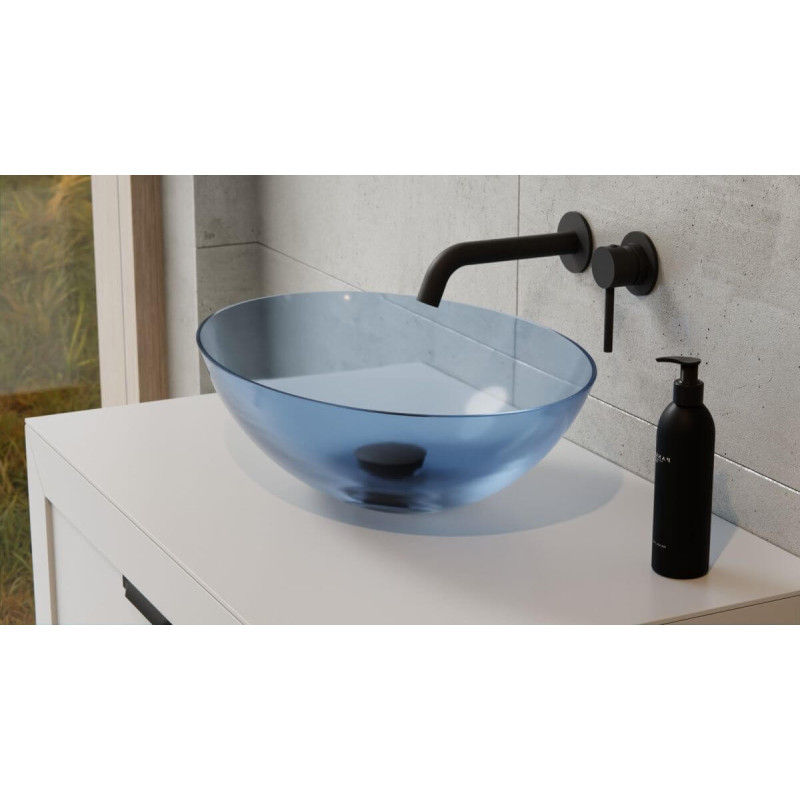 Umywalka Nablatowa Anya 50x35x15 Blue Wave UMA-50-BWC Besco