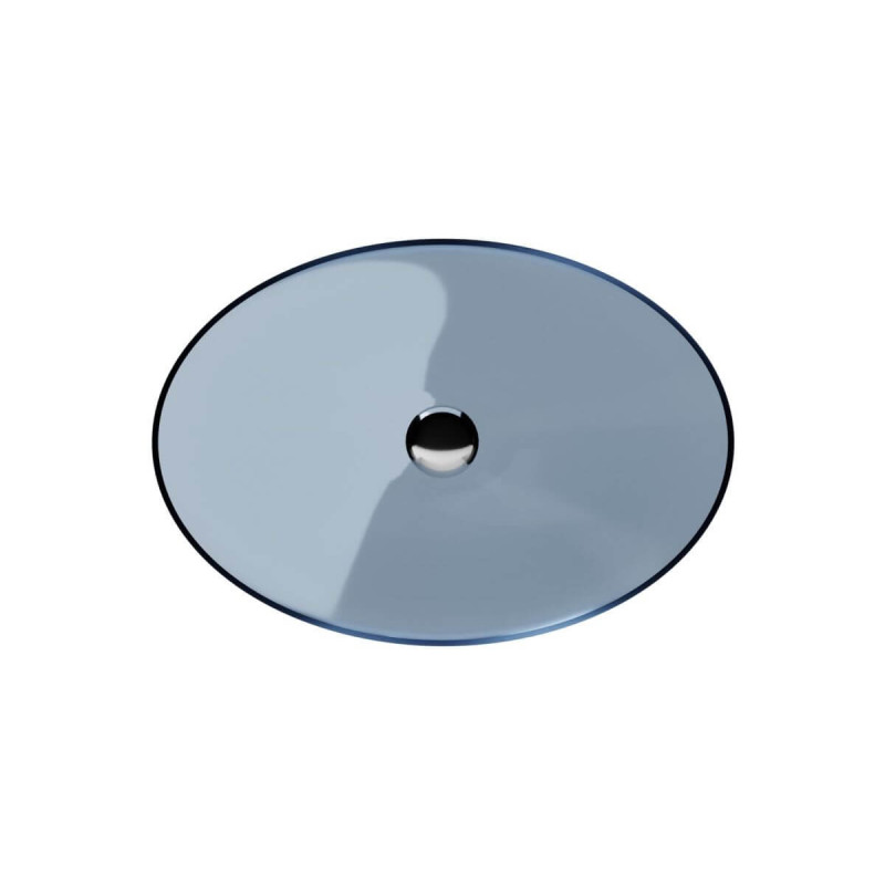 Umywalka Nablatowa Anya 50x35x15 Blue Wave UMA-50-BWW Besco